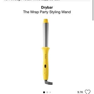Dry bar curling iron